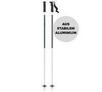 ATOMIC REDSTER Q Bastones de esquí, Longitud 115 cm, Aluminio 4* versátil, empuñadura ergonómica, Roseta de 60 mm, Color Verde/Plateado