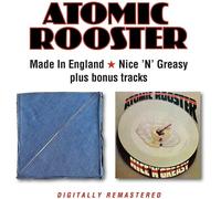 Atomic Rooster – Made in England / Nice 'N' Greasy – CD – Importación USA – Con bonus tracks