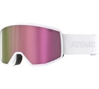 ATOMIC Salomon FOUR HD Gafas de esquí con colores de alto contraste, color negro integral, gafas de snowboard con lente espejada, marco Live Fit y amplio campo de visión