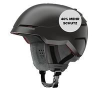 ATOMIC SAVOR AMID Casco de esquí negro, talla XL, unisex, para adultos, sistema de ajuste de 360°, protección contra impactos, sistema de ventilación Aircon, circunferencia de cabeza 63-65 cm