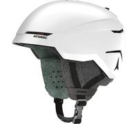 ATOMIC SAVOR Casco de esquí blanco, talla S, unisex, para adultos, sistema de ajuste de 360°, protección superior contra impactos, sistema de ventilación Aircon, circunferencia de cabeza 51-55 cm