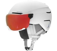 Atomic Savor Visor Photo, casco de esquí con visera, blanco 51-55cm White Heather