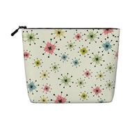 Atomic Stars - Bolsa de maquillaje de viaje versátil, ideal para rutinas diarias y viajes de negocios, Black, Talla única, Neceser