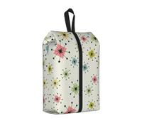 Atomic Stars - Bolsa organizadora de zapatos de viaje para hombre y mujer, diseño retro para gimnasio, camping, uso diario, 1 unidad, Talla única, Organizador de bolsas