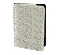 Atomic Stars - Cartera para documentos de viaje con estampado de estrellas de 5.5 pulgadas, elegante, para guardar documentos de viaje
