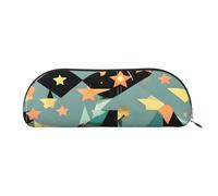 Atomic Stars Retro Patrón Impresión Recibido Bolsa De Maquillaje Bolsas de Cosméticos Bolsa de Viaje Almacenamiento Bolsa de Inodoro Recibir Bolsas Bolsa Lápiz Bolsa Atómica Estrellas Retro Patrón