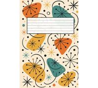 Atomic Vibes - A Mid-Century Modern Full-Color Journal: A Vibrant Colorful Lined Notebook for Writing, Creativity & Retro Inspiration