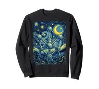 Atomium Bruselas Bélgica Noche Estrellada Historia del Arte Presente Sudadera