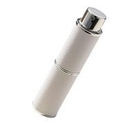Atomizador líquido portátil dispensador de cuero para mujeres y hombres, botella pulverizadora recargable de 8 ml para viaje de tamaño de bolsillo