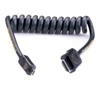 Atomos 4 K60 C1 Cable HDMI Micro 30 cm, Cast Connector (60 cm Extended) Negro