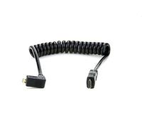 ATOMOS Coiled Right-Angle Micro HDMI to Mini HDMI Cable