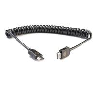Atomos ATOM4K60C6 - Cable HDMI Full 40 cm, Cast Connector (prolongación de 80 cm), Negro