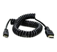 Atomos Coiled HDMI Full to HDMI Mini Cable 40/80 cm