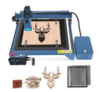 ATOMSTACK A 20Pro 20W - Grabador láser de potencia con plataforma de panal F2, máquina de grabado láser de 130 W, cortador láser de enfoque de 0,08 x 0,1 mm para madera contrachapada, acrílico, papel