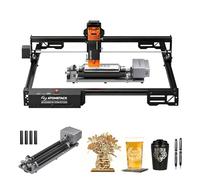 ATOMSTACK A10 PRO V2 12 W Máquina de grabado láser con rodillo giratorio R6, corte láser de punto de 0,06 mm, Cortadora Grabadora láser de alta precisión para madera metal vidrio acrílico bricolaje