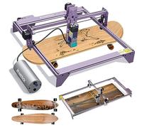 ATOMSTACK Grabadora láser P Serie A5 5.5W 40W con bomba de aire F30 30L/min Kit de grabado láser CNC Máquina de corte láser 850 x 410 mm Kit de extensión para grabado de gran superficie DIY