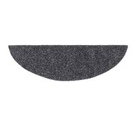 ATOMSTACK MAKER Alfombrillas autoadhesivas para escalones, 15 unidades, color gris oscuro (56 x 17 x 3 cm), antideslizantes y amortiguadoras de ruido, polipropileno con aguja para interiores