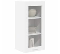 ATOMSTACK MAKER Armario colgante de cocina, color blanco, juego de 2 unidades, 40 x 31 x 80 cm, moderno armario de pared con puerta para vajilla y utensilios de cocina, minimalista, estable, fácil de
