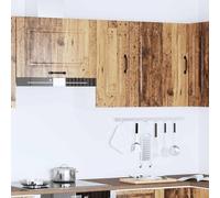 ATOMSTACK MAKER Armario colgante de cocina con aspecto de madera envejecida, 30 x 31 x 60 cm, armario de pared con mucho espacio para platos, ollas y cuencos, fácil montaje, carga máxima de 50 kg