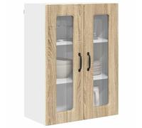 ATOMSTACK MAKER Armario de cocina Kalmar en roble Sonoma, 60 x 31 x 80 cm, de madera, moderno armario colgante con gran espacio de almacenamiento, para cocinas modernas y clásicas