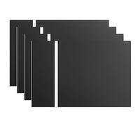 ATOMSTACK Placa de plástico de doble color, 4 unidades de 20 x 30 cm (12 x 8 pulgadas), grabado láser, placas acrílicas ABS vacías para placas personales individuales, insignias, bricolaje