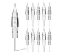 ATOMUS 10pcs Eyebrow Tattoo Cartridge Needles 3R Disposable Permanent Makeup Tattoo Needles for Eyebrow Eyeliner Tattoo Pen