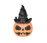 ATOMUS Calabaza impresa en 3D con sombrero mágico que brilla en la oscuridad decoraciones de Halloween juguetes brillantes extraíbles de Halloween para niños, regalo sorpresa