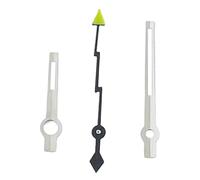 ATOMUSERLY 1 Juego de Agujas for Reloj NH35 en Verde, Rojo, Plateado, Dorado, Azul y Naranja con segundero Tipo Rayo for Movimientos NH36, NH38 NH39(4)