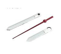 ATOMUSERLY 1 Juego de Agujas Luminosas Plateadas, Rojas y Verdes for Reloj NH35, compatibles con el Movimiento NH36