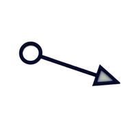 ATOMUSERLY 1 Juego de Agujas NH34 GMT Verdes Luminosas 13 mm for Reloj con Movimiento NH34A(21)