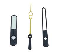 ATOMUSERLY 1 Juego de Agujas NH35 Luminosas en Negro, Azul, Rojo, Verde, Dorado, Rosa, Plateado y Naranja, compatibles con Movimientos NH36, 7S26, 7S36, 4R35 4R36(Silver Yellow)