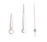 ATOMUSERLY 1 Juego de manecillas for Movimiento NH35, NH36, 7S26, 7S36, 4R35 y 4R36. Acabado en Plata, Oro, Rosa, Gris Plomo Azul. Manecillas Verdes Luminosas(Gun)