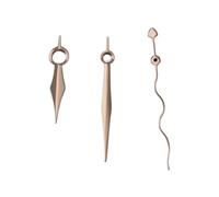 ATOMUSERLY 1 Juego de manecillas for Relojes NH34, NH35, NH36, NH38, NH39, NH70, NH72, 7S26, 7S36, 4R35 y 4R36. Color Plata, Oro Negro(Rose Gold)