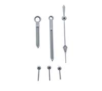 ATOMUSERLY 1 Juego de manecillas VK63 for Reloj, Movimiento Cuarzo Luminoso Verde, Accesorios modificados en Blanco y Negro(White)