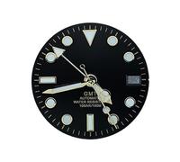 ATOMUSERLY 1 Pieza 29mm Dial GMT Verde Luminoso Ajuste for Movimiento NH34 Accesorios de Reloj automático(8)