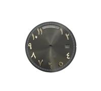 ATOMUSERLY 1 Pieza de Esfera de 31 mm, Compatible con Movimiento automático mecánico 8285, marcadores de números arábigos, Reloj, Fecha, Ventana, Accesorios, Esfera.(A2)