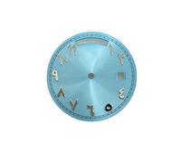 ATOMUSERLY 1 Pieza de Esfera de 31 mm, Compatible con Movimiento automático mecánico 8285, marcadores de números arábigos, Reloj, Fecha, Ventana, Accesorios, Esfera.(A7)