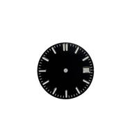 ATOMUSERLY 1 Pieza de Esfera NH35 de 28,5 mm Adecuada for Movimiento mecánico NH35 NH36, Piezas de Repuesto for Relojes, Accesorios for Relojes, Herramientas(Black)