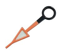 ATOMUSERLY 1 Pieza de manecillas GMT 12,5 mm, Rojas, Azules, Amarillas, Negras, moradas y Verdes luminiscentes for el Movimiento NH35, NH34A 4R34. Piezas Repuesto(Black Orange)