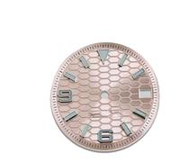 ATOMUSERLY 1 Pieza for NH35/NH36 diámetro de Esfera 28,5mm/31mm Azul Verde Luminoso Accesorios Reloj Fecha única(Pink,31mm)
