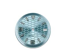 ATOMUSERLY 1 Pieza for NH35/NH36 diámetro de Esfera 28,5mm/31mm Azul Verde Luminoso Accesorios Reloj Fecha única(Blue,31mm)
