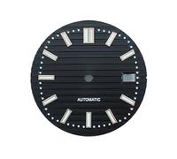 ATOMUSERLY 1 Reloj Luminoso Azul con Esfera de 30,5mm Apto for Accesorios Movimiento NH35(21)