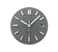 ATOMUSERLY 1 Reloj Luminoso Azul con Esfera de 30,5mm Apto for Accesorios Movimiento NH35(7)