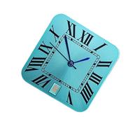 ATOMUSERLY 1 Unidad Cuadrada for Reloj NH35 NH36 S Logo Dial Puntero Accesorios Fecha Movimiento de Las 6 en Punto(4 -Dial Hands,S-Dial)