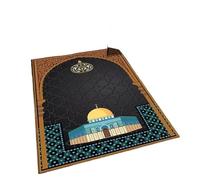 ATOMUSERLY Alfombra De Oración for Decoración for Sala Estar, Alfombras Antideslizantes, Suave for Dormitorio Y Cabecera, Felpudo Entrada, Lavable A Máquina, 1 Ud(3,160x200cm63x78in)