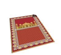 ATOMUSERLY Alfombra De Oración for Decoración for Sala Estar, Alfombras Antideslizantes, Suave for Dormitorio Y Cabecera, Felpudo Entrada, Lavable A Máquina, 1 Ud(0,120x160cm47x63in)
