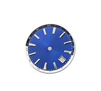 ATOMUSERLY Esfera de 32mm for Reloj GS NH34 con Bisel, Anillo Sombra Interno, Accesorios Luminosos Azul Hielo for Caja 44mm, 1 ud(Coffee,No Logo)