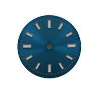 ATOMUSERLY Esfera de Reloj 28,5mm, Puntero Luminoso Verde for ETA 2836 2824/ DG2813 DG3804, Movimiento for Cara Miyoda 8215/821A, 1 ud(Watch Dial)