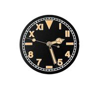 ATOMUSERLY Esfera de Reloj Retro 28,5mm con manecillas Luminosas Verdes, sin Esfera Calendario for Piezas Movimiento NH35 NH36, 1 ud(A5)