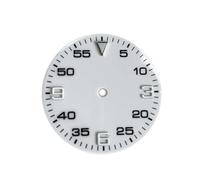 ATOMUSERLY Esfera del Reloj Blanca/Negra de 29mm Compatible con Movimiento 8215 8205 8200, Repuesto Literal for Pieza reparación, 1 ud(Black)